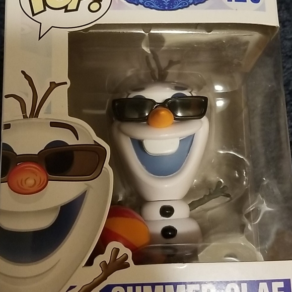 Pop! Collectible Summer olaf vinyl figurine - Picture 2 of 3